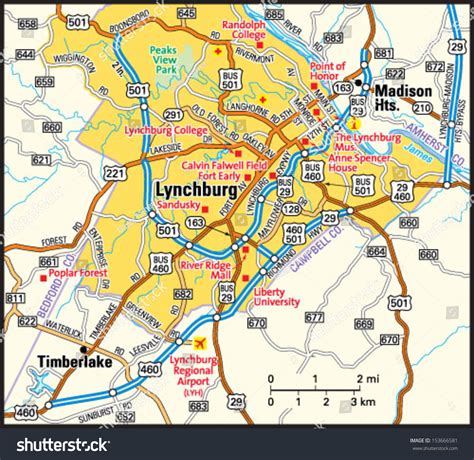 Map Of Lynchburg Va | Gadgets 2018