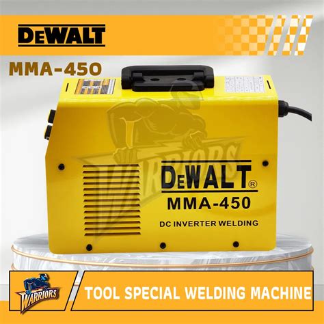 Dewalt Mini Mma 450 Portable Igbt Inverter Welding Machine Lazada Ph