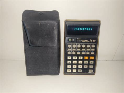 Vintage Casio Calculator Fx 101 Hobbies And Toys Collectibles