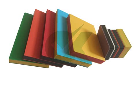 Multi Colored HDPE Sheets 10 20mm 2 Color Sheets Factory Direct Sales