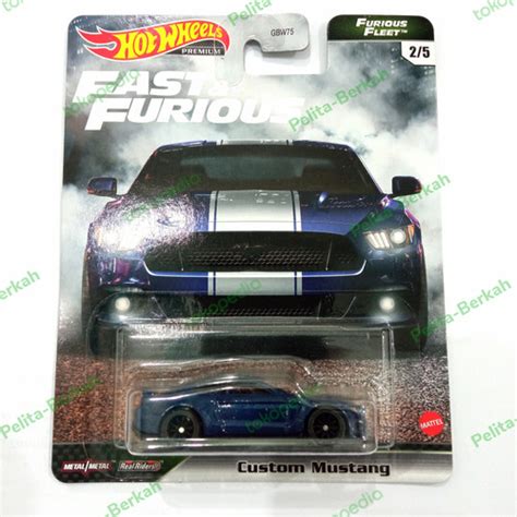 Jual Hot Wheels Premium Fast Furious Custom Mustang Kab Jepara Pelita Berkah Tokopedia