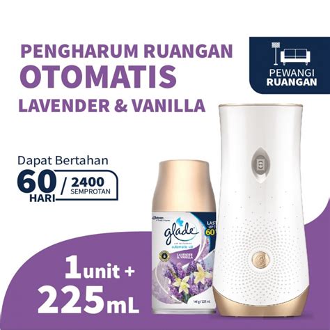 Glade Matic Device Refill Alat Pengharum Ruangan Otomatis Lavender