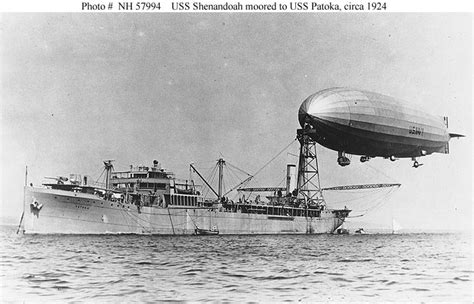 Rigid Airships Photo Index Uss Shenandoah Zr 1