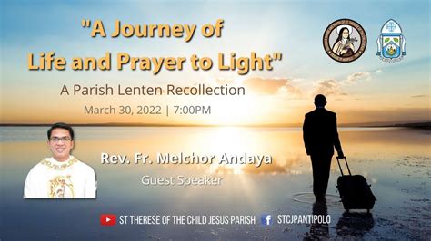 Live Parish Lenten Recollection March Youtube