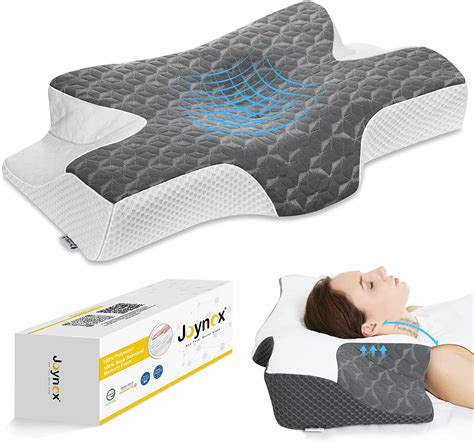 Cervical Memory Foam Contour Pillow for Neck and Shoulder Pain