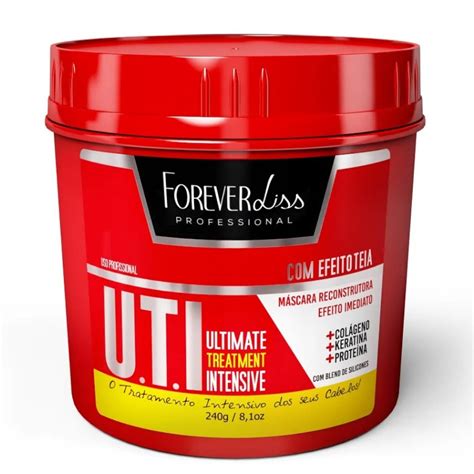 Máscara UTI Reconstrutora 240g Forever Liss Shopee Brasil