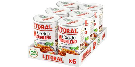 Chollo Pack X Latas Cocido Madrile O Litoral De G Por S Lo