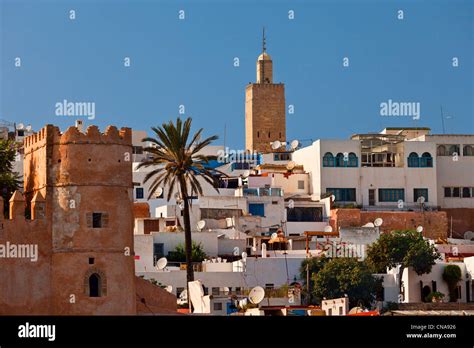 Morocco Rabat Casbah Des Oudaias Kasbah Of The Udayas Stock Photo