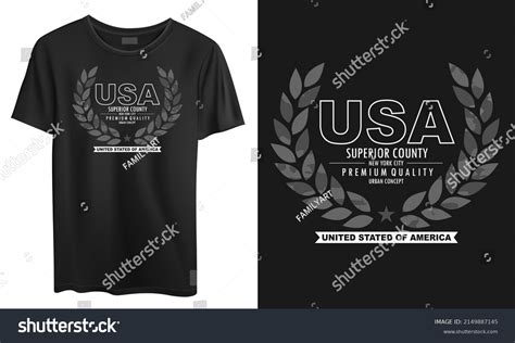 Mockup T Shirt Vector Illustration Typography Stock Vector (Royalty Free) 2149887145 | Shutterstock