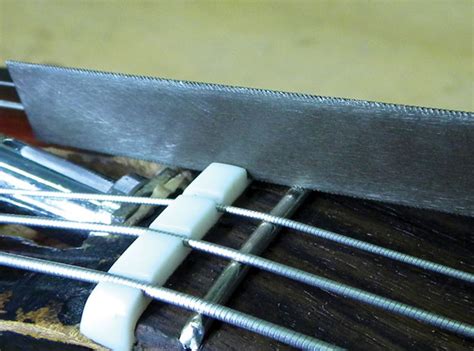 Guitar Shop 101 How To Replace A Zero Fret Premier Guitar