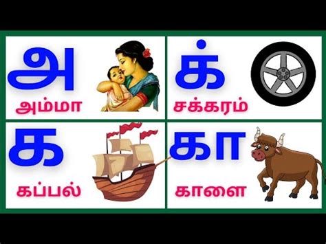 Uyir Eluthukkal Uyirmei Eluthukal Mei Eluthukkal Tamil Letters