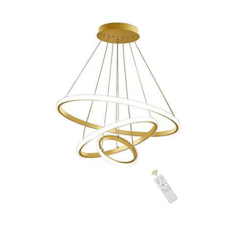 Kiwaezs Lustre Led Design Moderne Luminaire Pour Salon Et Salle