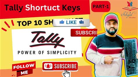 Tally Shortcut Keys Part 1 I How To Use Shortcut In Tally I 10 Most