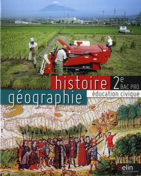 Histoire G Ographie Ducation Civique Nde Bac Pro Manuel De L