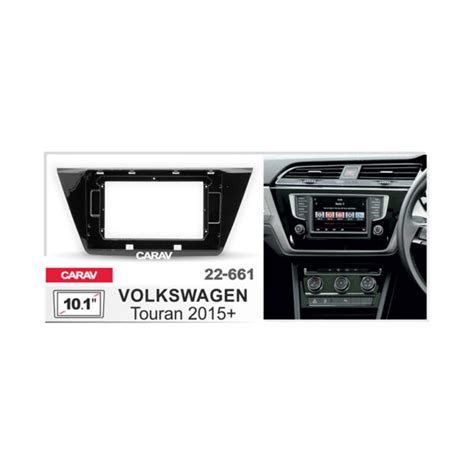 22 661 VOLKSWAGEN Touran 2015 Fitting Kit Stereo Fascia Panel 10 1