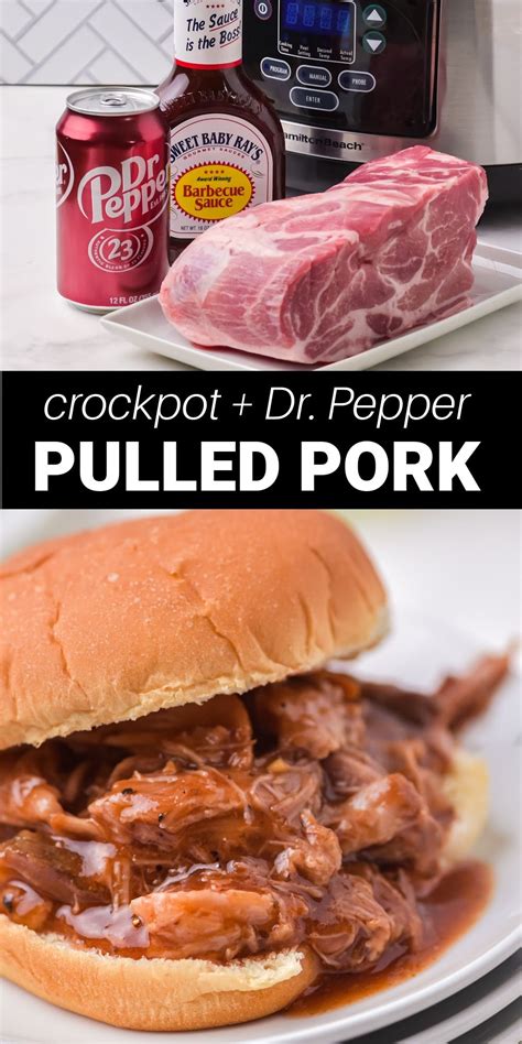 Crock Pot Dr Pepper Pulled Pork Sliders Artofit