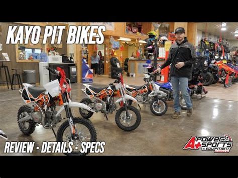 Kayo Pit Bike Review Kmb Ts And Td Youtube