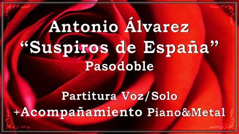 Suspiros de España Pasodoble Antonio Álvarez Acompañamiento