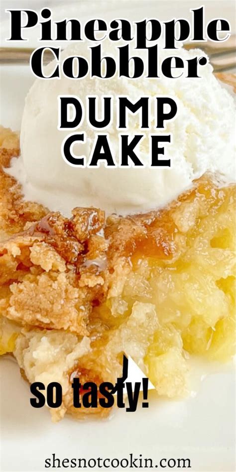 Pineapple Dump Cake Cobbler Artofit