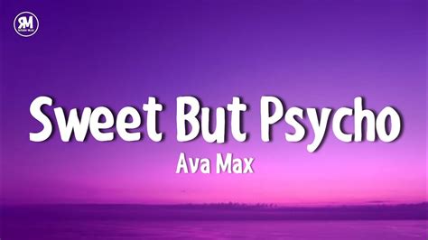 Ava Max Sweet But Psycho Lyrics Youtube Music