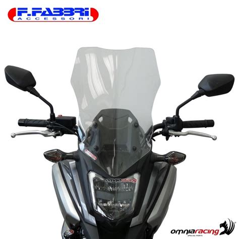 Cupolino Trasparente Sport Naked Touring Fabbri Per Honda Nc X