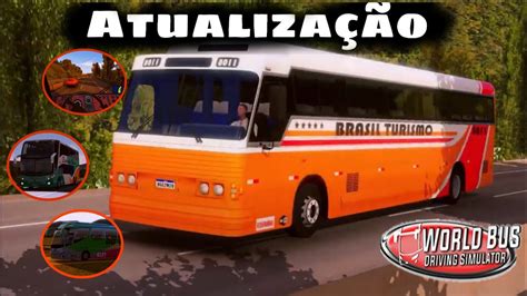 Saiu gameplay atualização 3 novos ônibus World bus driver simulador