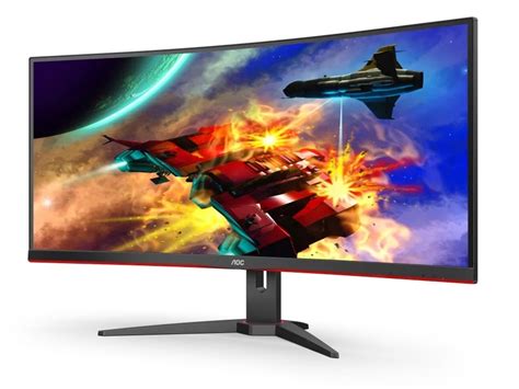 Aoc G2e Cq34g2e 34 Inch Curved Gaming Monitor Is Only 199 Usd Right Now With 1080p And Amd