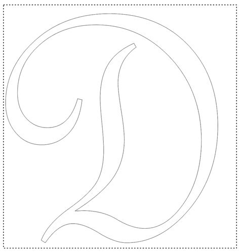 Letters Letter D Cursive Letter Lettering Calligraphy