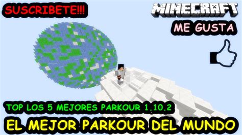 Top 5 Mejores Mapas De Parkour Para Minecraft 1 10 1 10 2 En Español