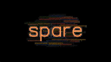 Spare Past Tense Verb Forms Conjugate Spare