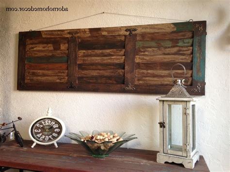 15 Collection Of Wood And Iron Wall Art