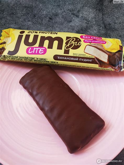 Протеиновый батончик Jump Bio Банановый пудинг - «Сытный, вкусный и ...