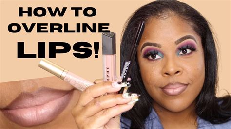 How To Overline Your Lips Naturally Youtube