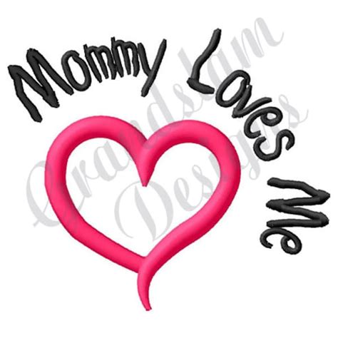 Mommy And Me Embroidery Design Etsy