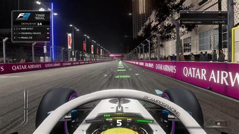 F1 23 Las Vegas World Record Hotlap F2 1 42 513 YouTube