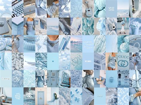 transparent cute pastel blue aesthetic 8