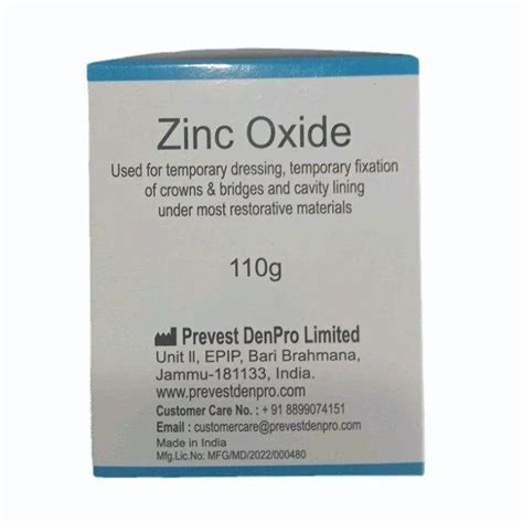 Prevest Denpro Zinc Oxide Filling Material Box G At Best Price In