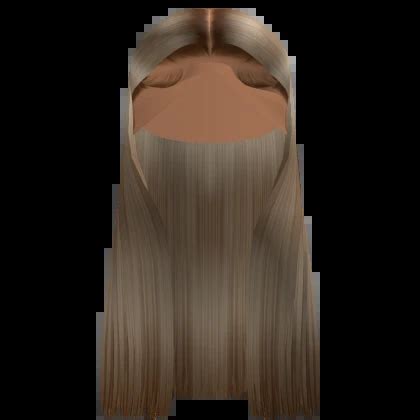 Silk Press Middle Part In Blonde Roblox Item Rolimon S