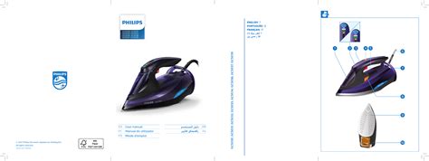 Philips Azur Elite Steam Iron User Manual With OptimalTEMP Technology