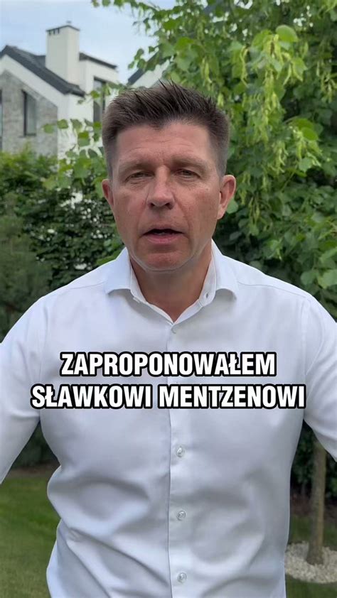 Ryszard Petru on Twitter Czy Sławomir Mentzen podejmie wyzwanie