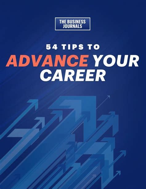 54 Tips To Advance Your Career