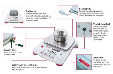 Ohaus Scout Stx Portable Precision Balances Northern Balance