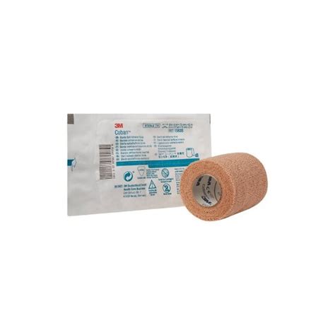 COBAN WRAP SELF ADHERENT TAN 3 X5YD 3M 1583S