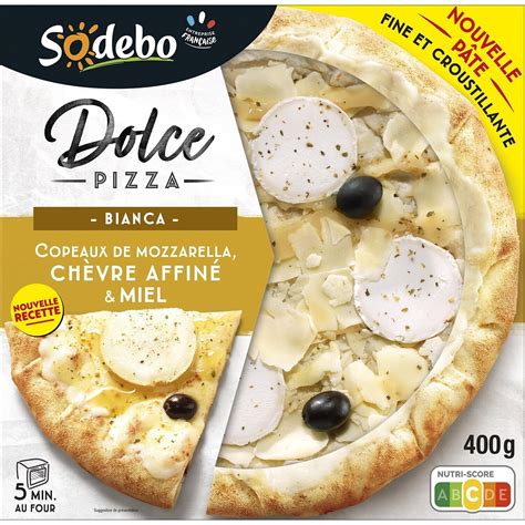 Pizza Ch Vre Miel Sodebo La Pizza De G Prix Carrefour