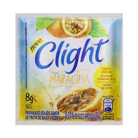 Refresco Clight 9gr Maracuja Panelão Supermercados Sempre Mais pra Você