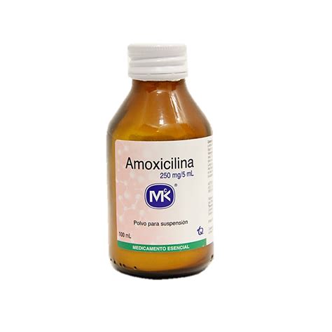 AMOXICILINA SUSPENSIÓN 250MG 5ML FCO X 100ML MK