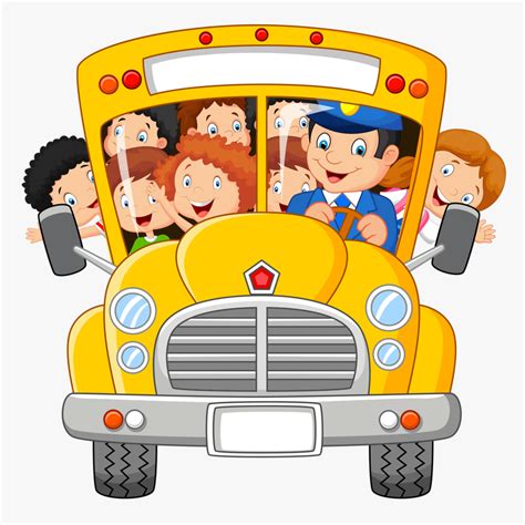 School Bus Clipart Png - School Van Clipart Png, Transparent Png ...