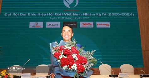 Ông Lê Hùng Nam được bầu làm Tổng thư ký Hiệp hội golf Việt Nam nhiệm