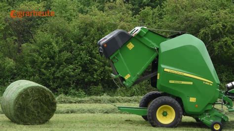 Agrarheute Test John Deere Rundballenpresse V451M YouTube