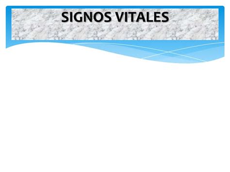 Semiologia Signos Vitales Ppt